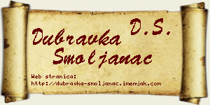 Dubravka Smoljanac vizit kartica